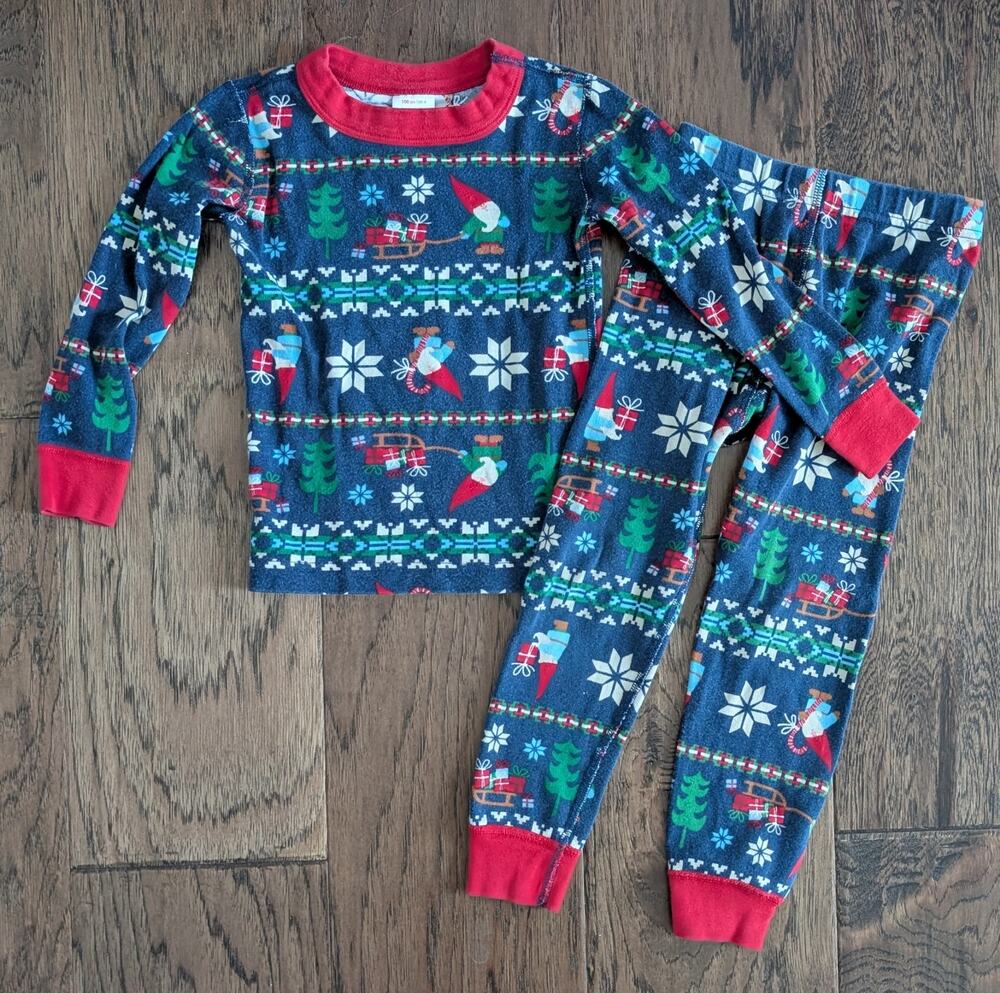 Hanna Andersson Gnome Christmas Cotton Pajamas
